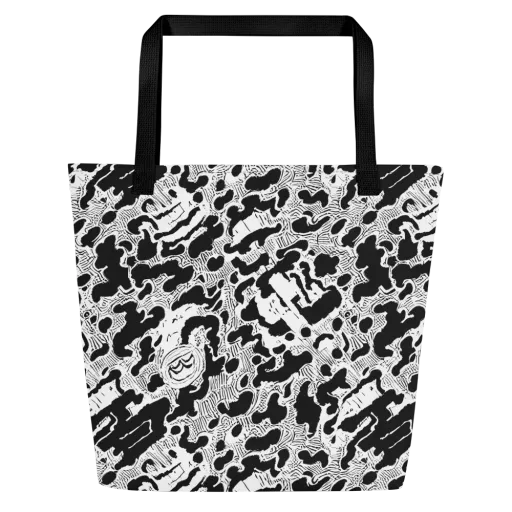 Inkbone Rapture on a Large Tote Bag W/ Pocket