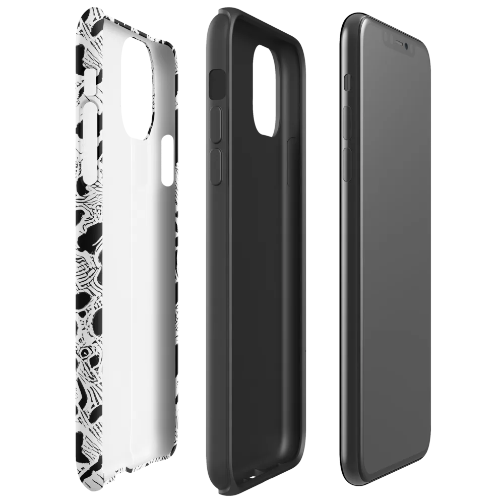 Inkbone Rapture on Tough Case for iPhone® — Right