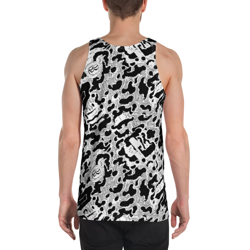 Inkbone Rapture on Men's Tank Top — Back