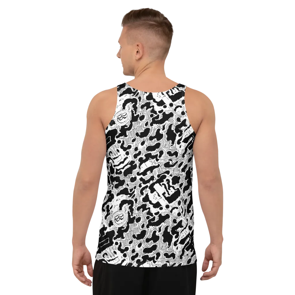 Inkbone Rapture on Men's Tank Top — Back