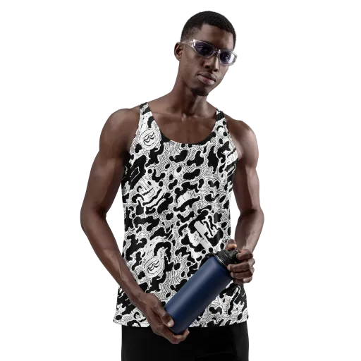 Inkbone Rapture on a Men's Tank Top