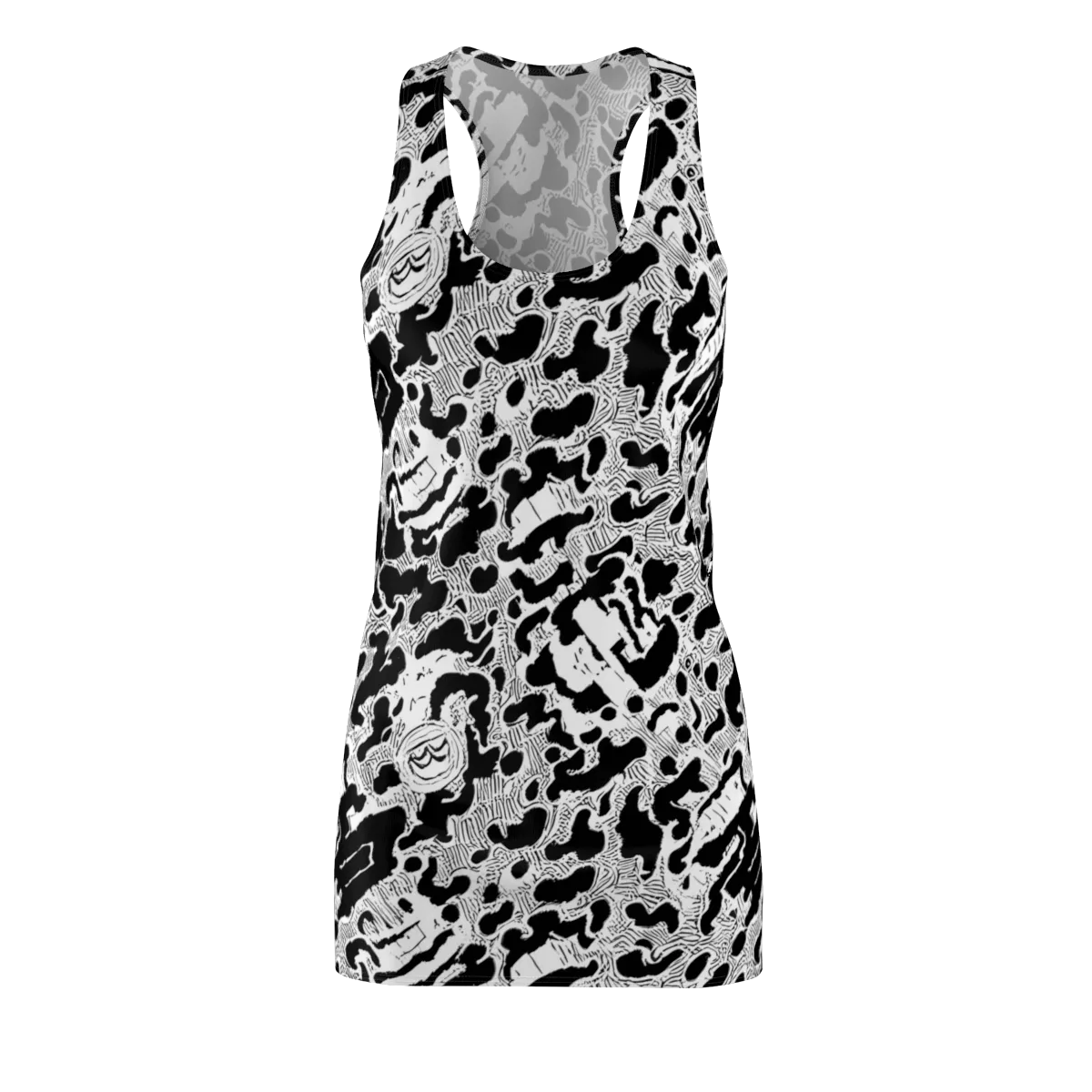 Inkbone Rapture on Racerback Dress — Front