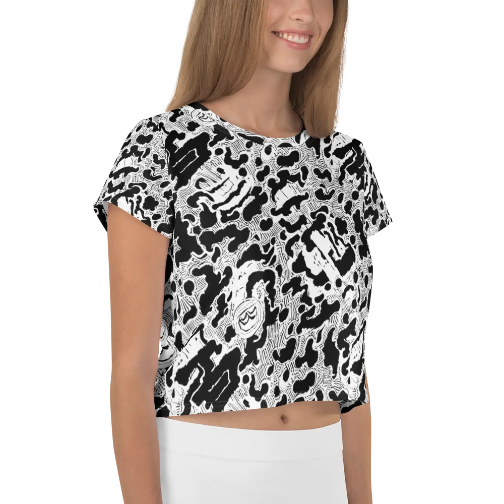 Inkbone Rapture on Crop Tee — Right
