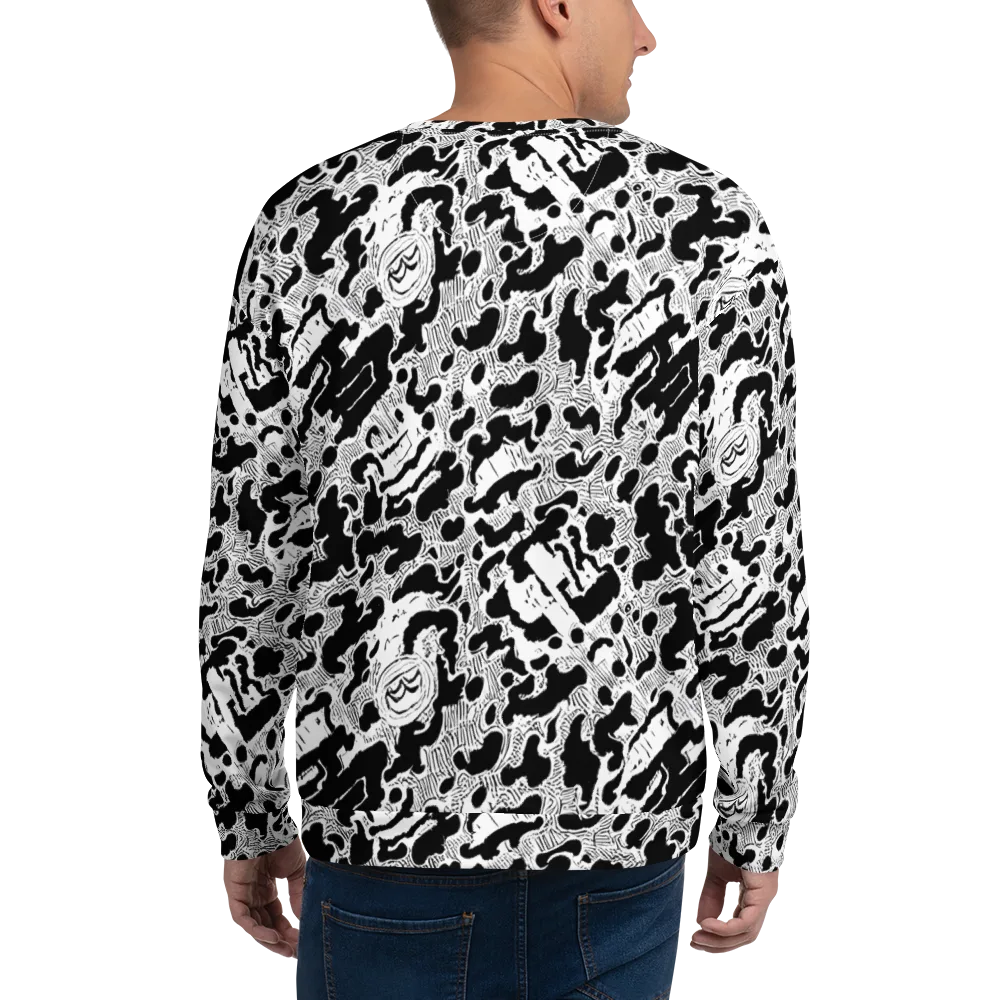 Inkbone Rapture on Sweatshirt — Back