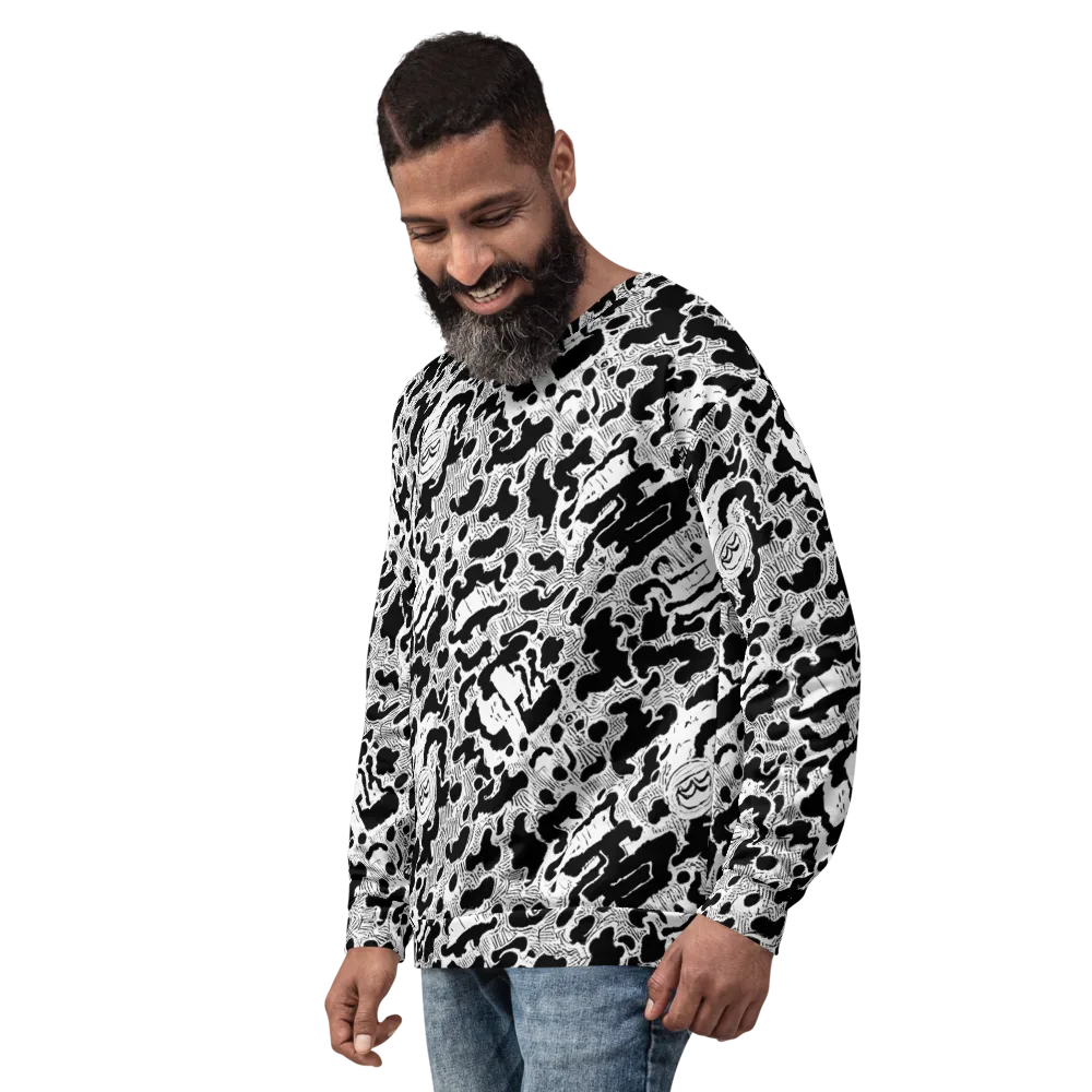Inkbone Rapture on Sweatshirt — Left Front