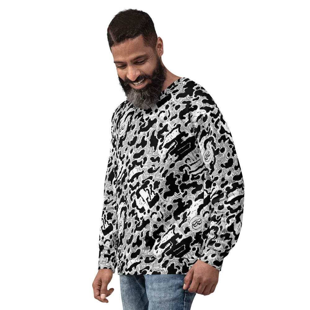 Inkbone Rapture on Sweatshirt — Left Front