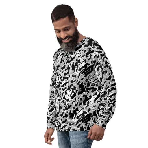 Inkbone Rapture on a Sweatshirt