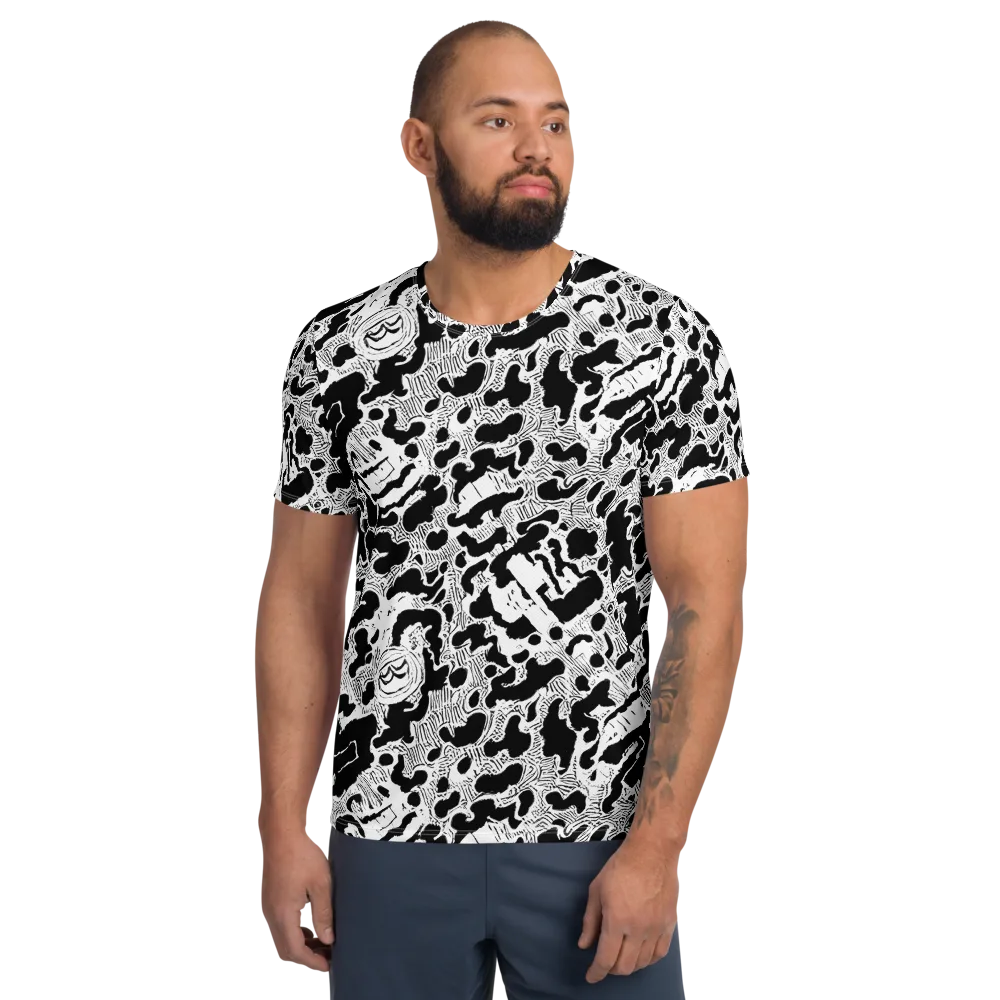 Inkbone Rapture on Men's Athletic T-Shirt — Front