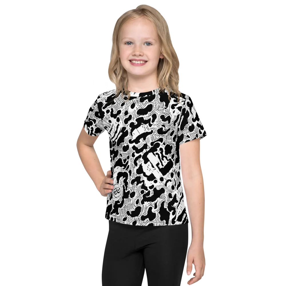 Inkbone Rapture on Kids Crew Neck T-Shirt — Front