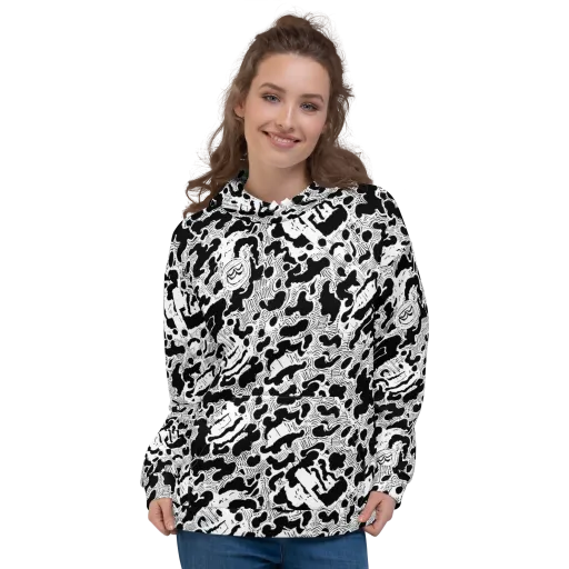 Inkbone Rapture on a Hoodie