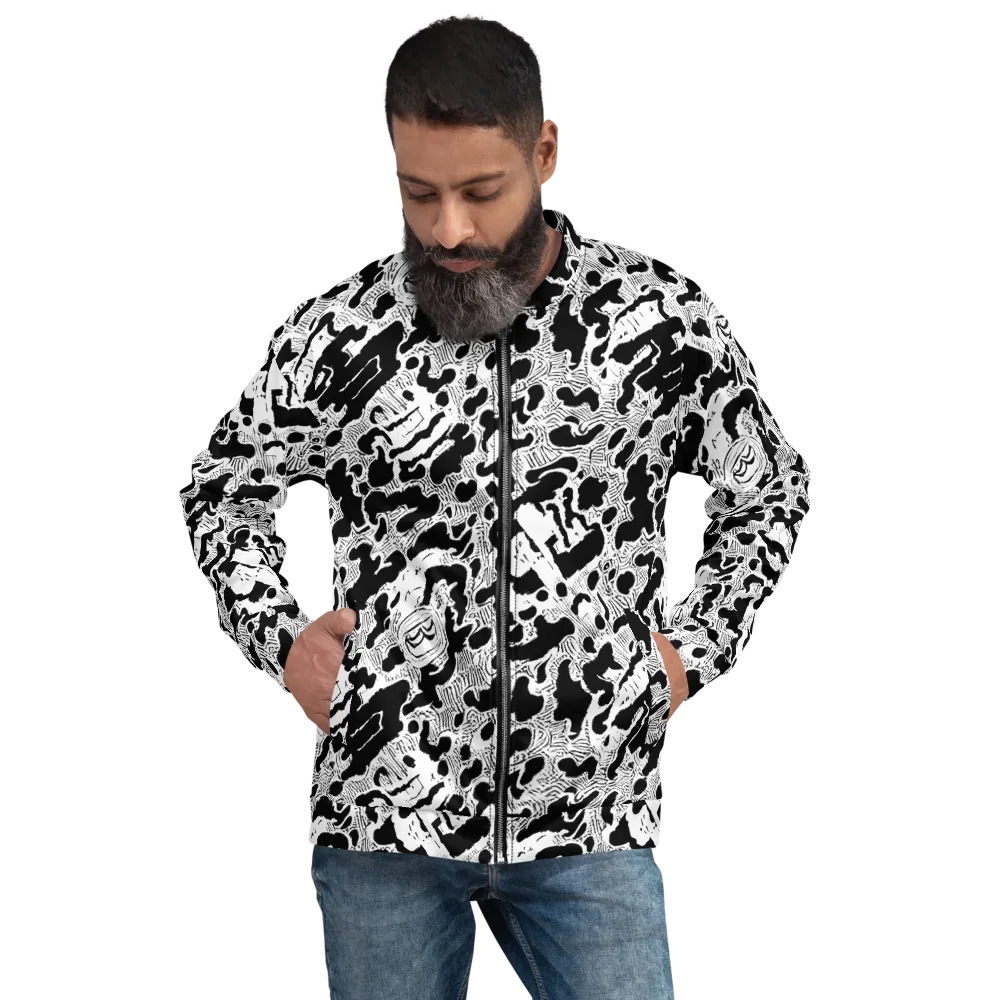 Inkbone Rapture on Bomber Jacket — Front