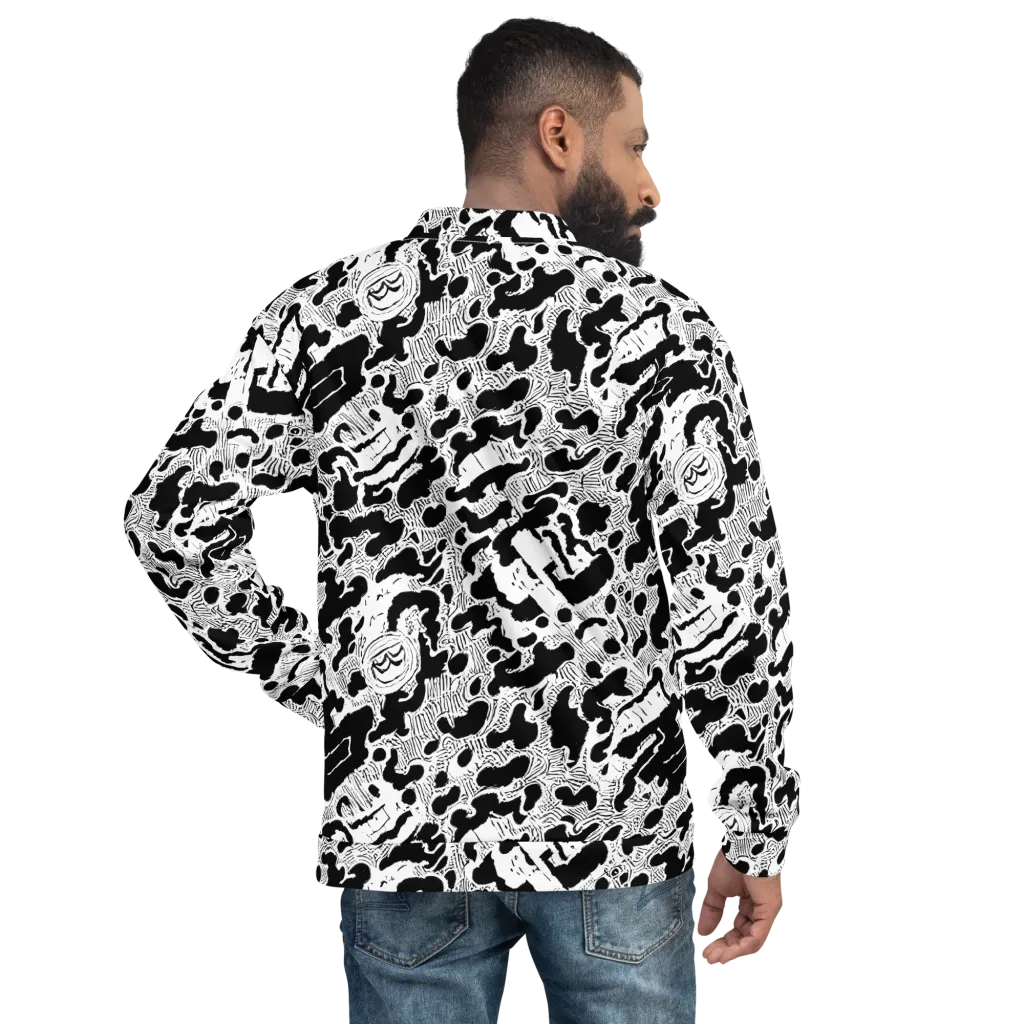 Inkbone Rapture on Bomber Jacket — Back