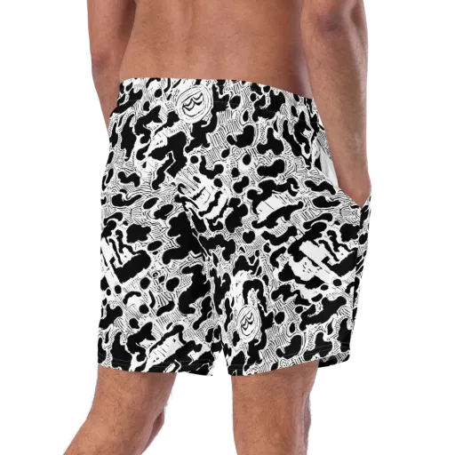 Inkbone Rapture on a Swim Trunks