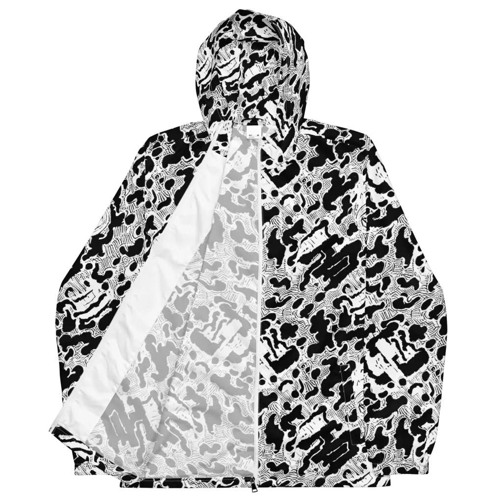 Inkbone Rapture on Men's Windbreaker — Front