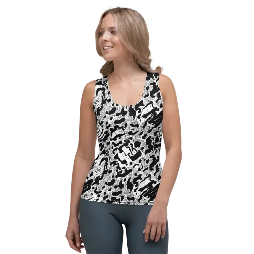 Inkbone Rapture on a Women's Tank Top