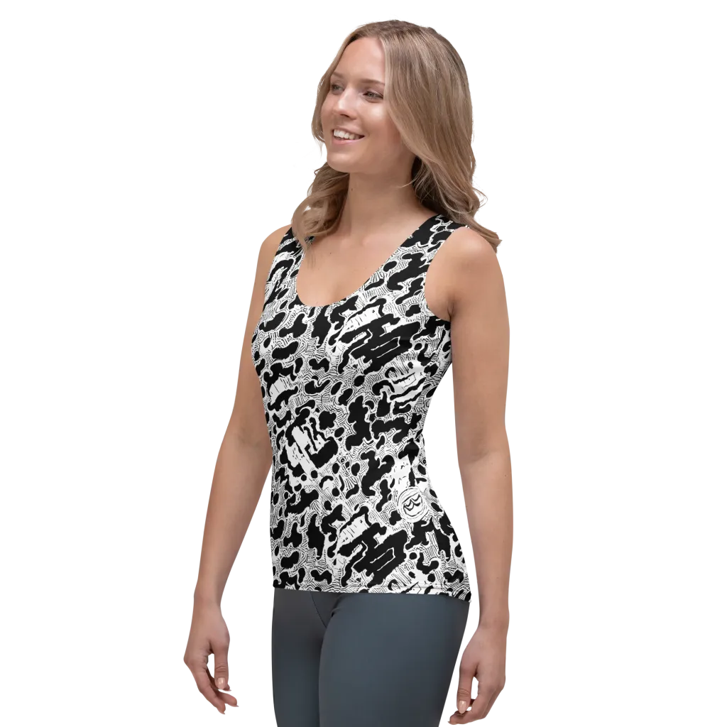 Inkbone Rapture on Women's Tank Top — Left Front