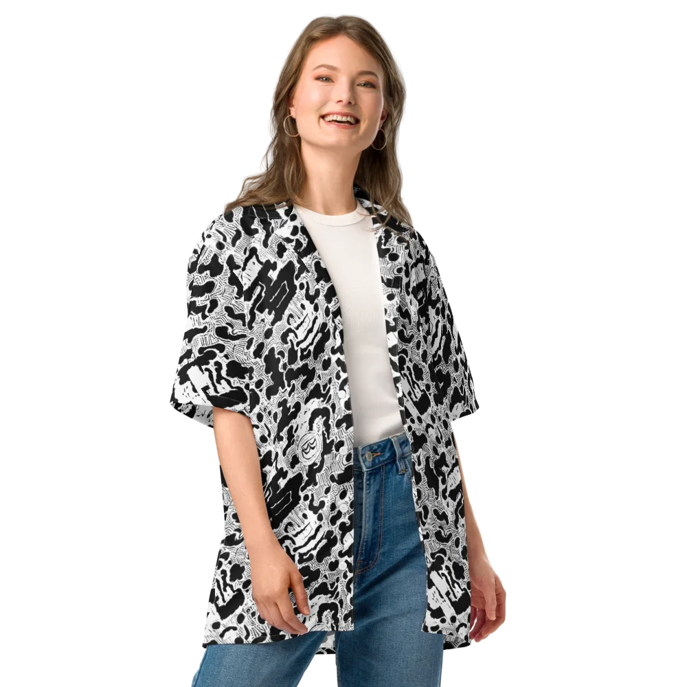 Inkbone Rapture on Button Shirt — Front