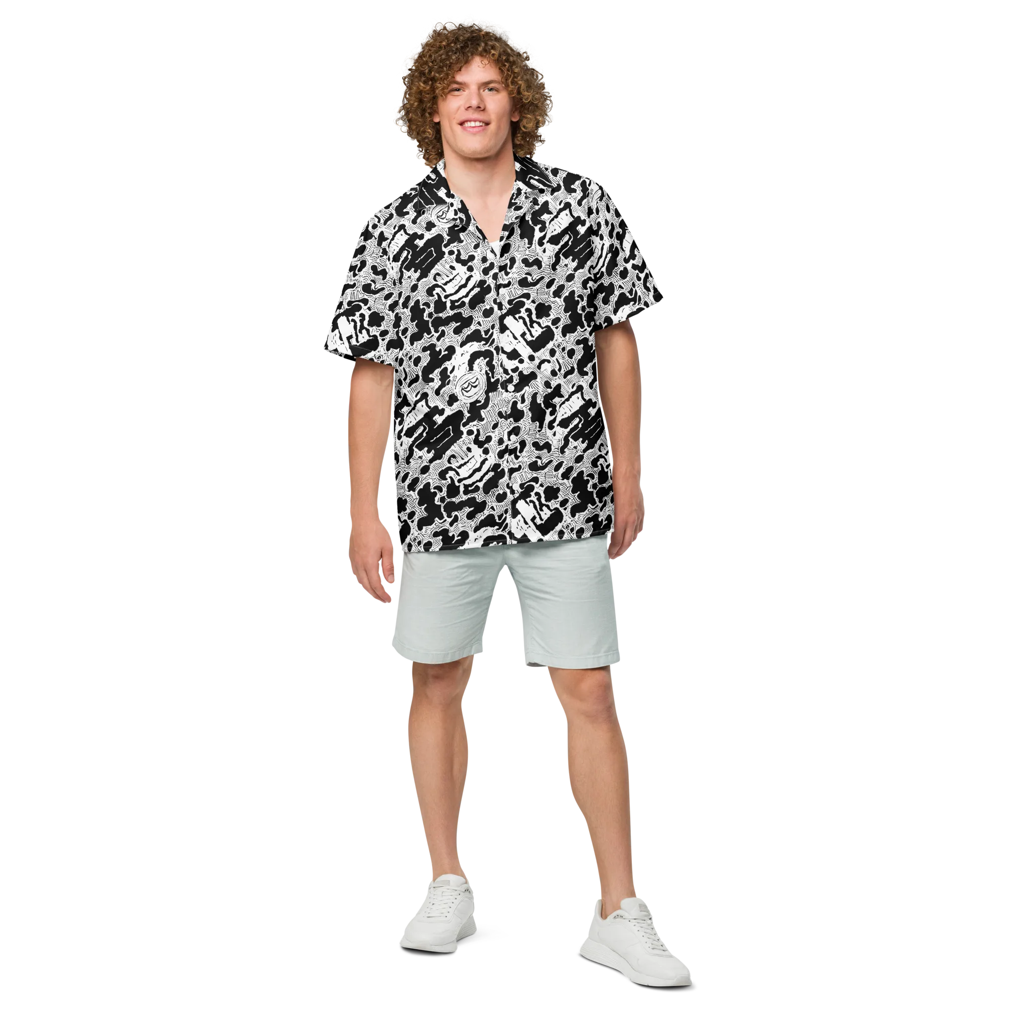 Inkbone Rapture on Button Shirt — Front