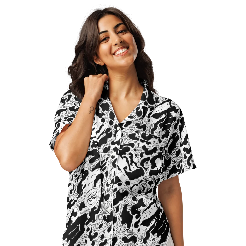 Inkbone Rapture on Women's Short Sleeve Pajama Top — Front