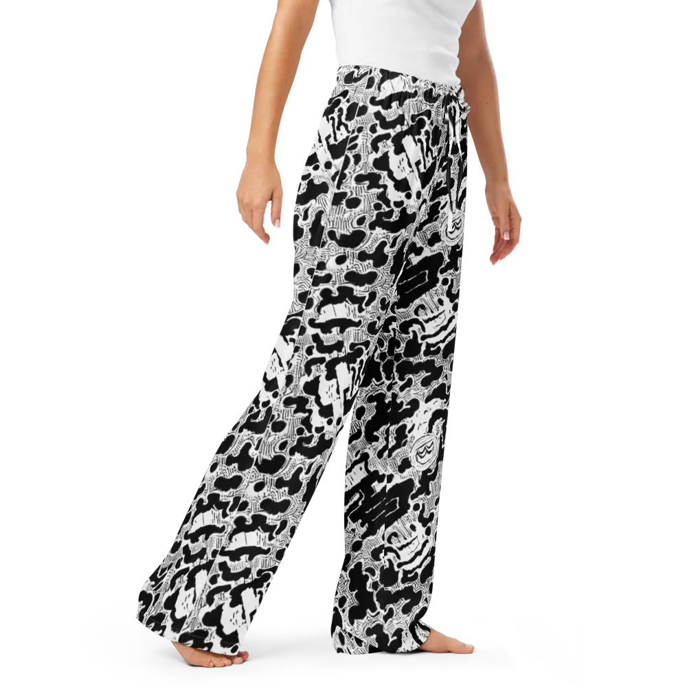 Inkbone Rapture on Women's Pajama Pants — Right Front