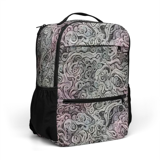 Pastel Vortex on a Utility Backpack