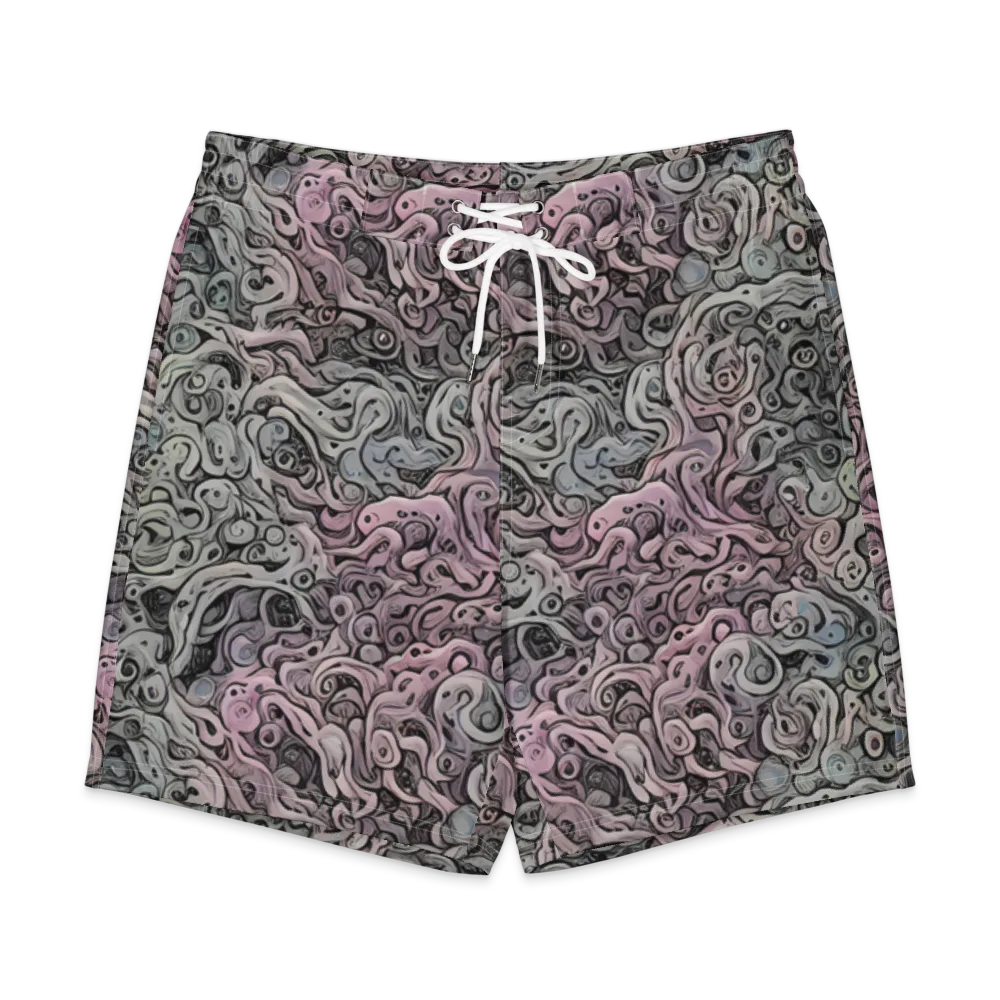 Pastel Vortex on Men's Board Shorts — Front
