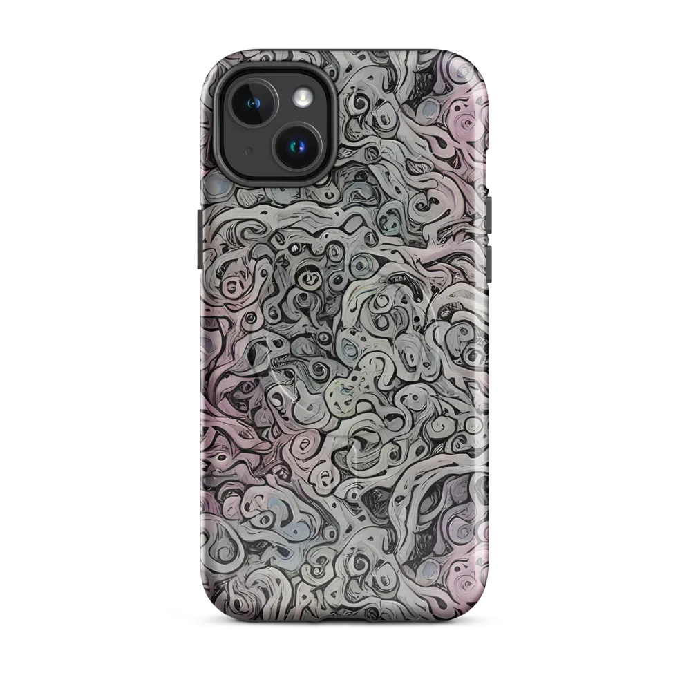Pastel Vortex on MagSafe Tough Case for iPhone® — Front