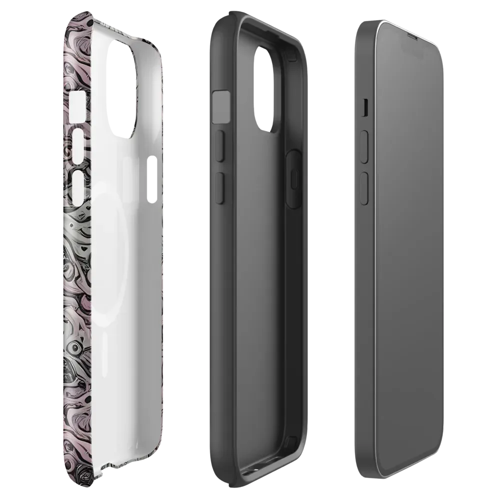 Pastel Vortex on MagSafe Tough Case for iPhone® — Front