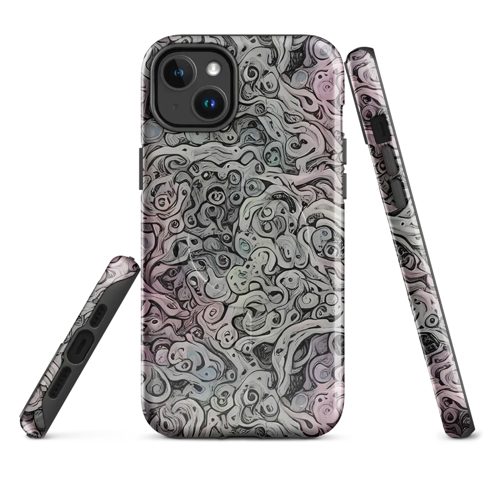 Pastel Vortex on MagSafe Tough Case for iPhone® — Front