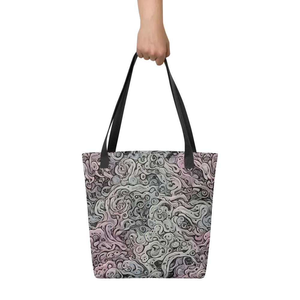 Pastel Vortex on Tote Bag — Front