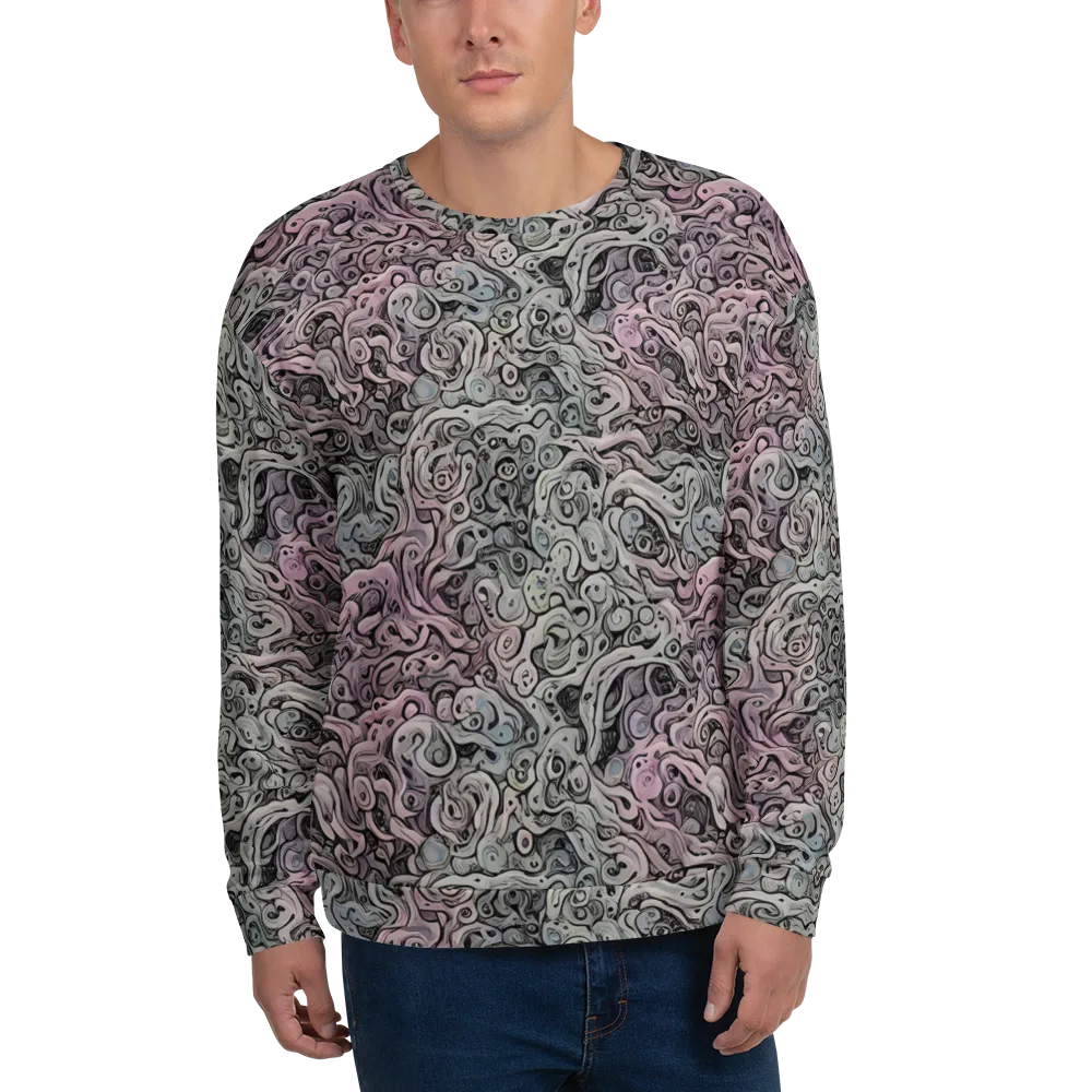 Pastel Vortex on Sweatshirt — Front