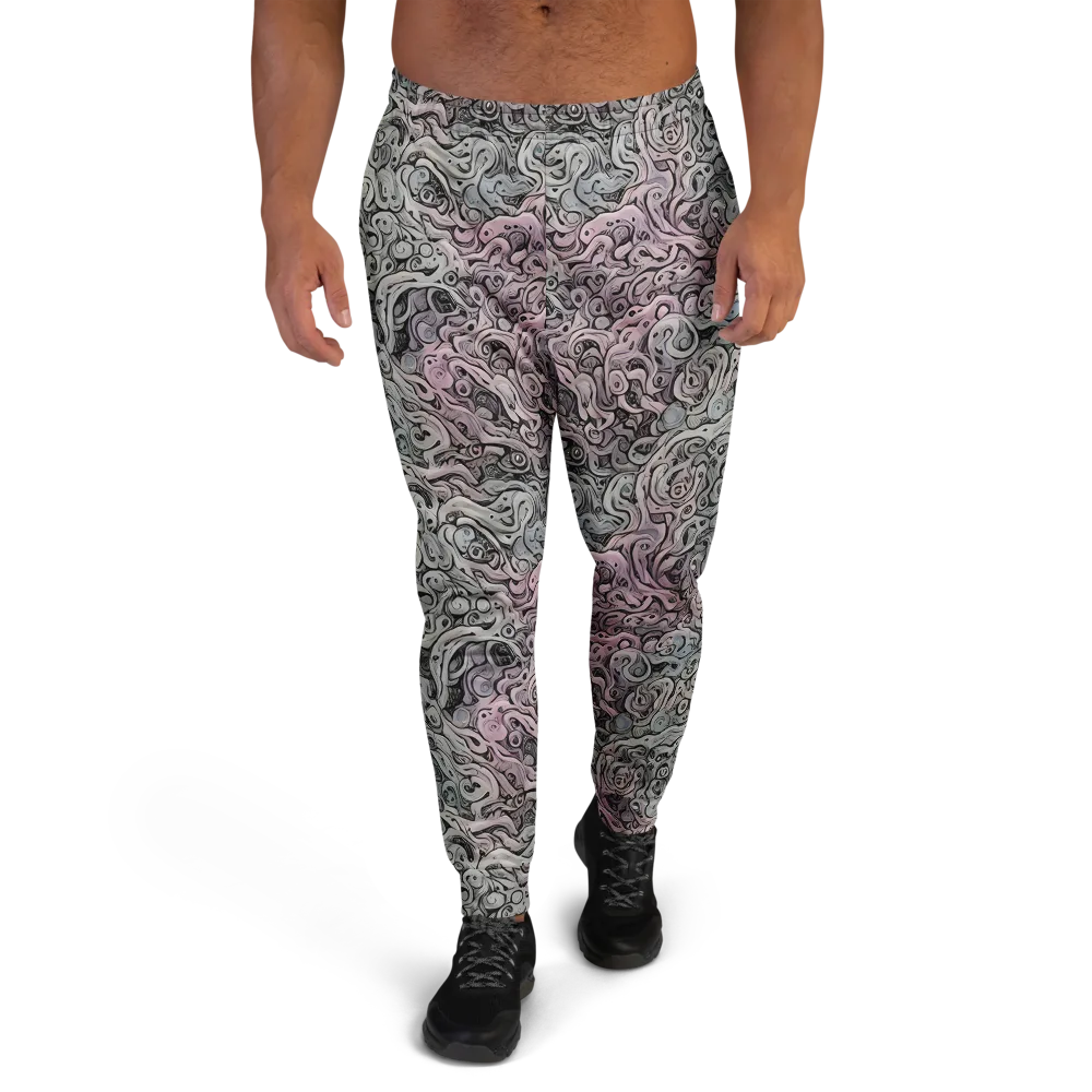 Pastel Vortex on Men's Joggers — Front