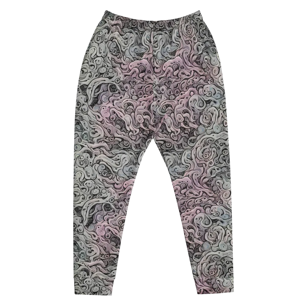 Pastel Vortex on Men's Joggers — Front
