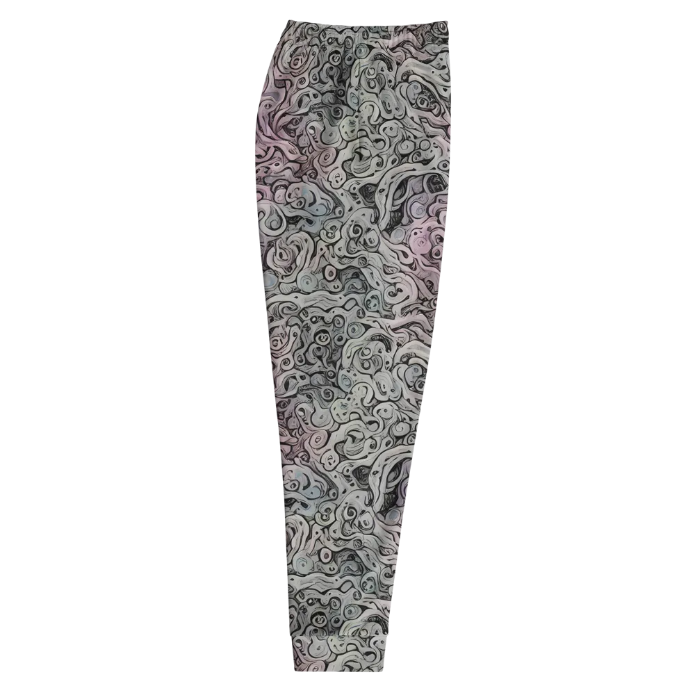 Pastel Vortex on Men's Joggers — Right