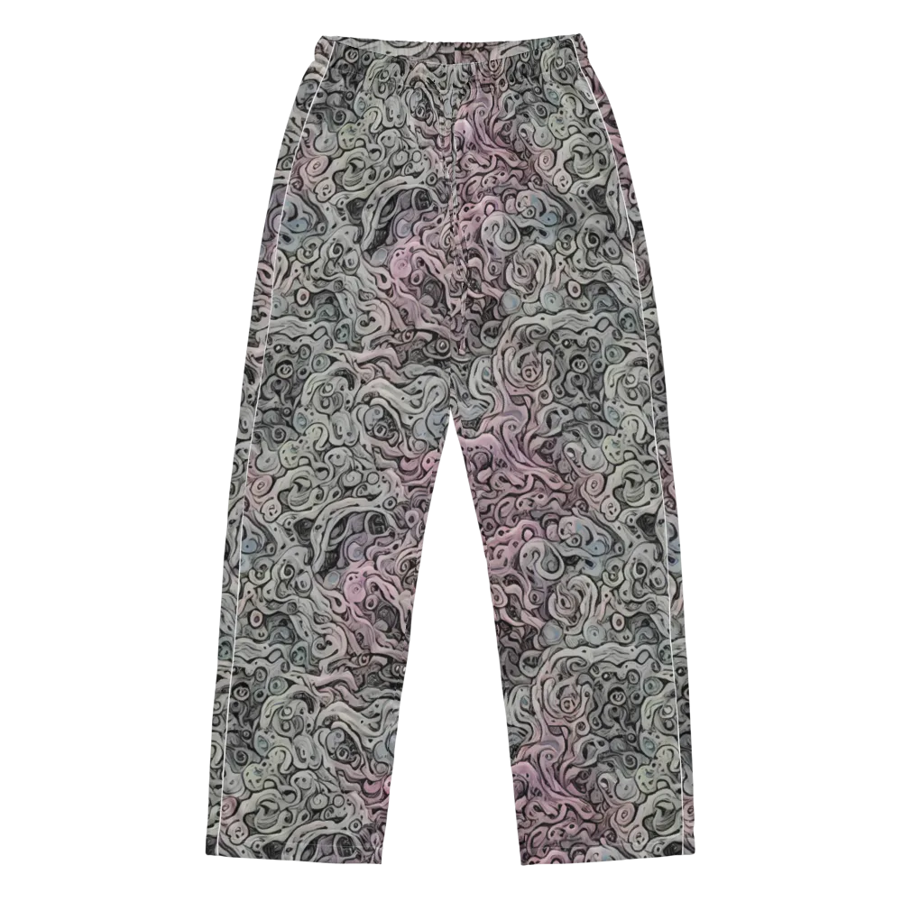 Pastel Vortex on Women's Pajama Pants — Front