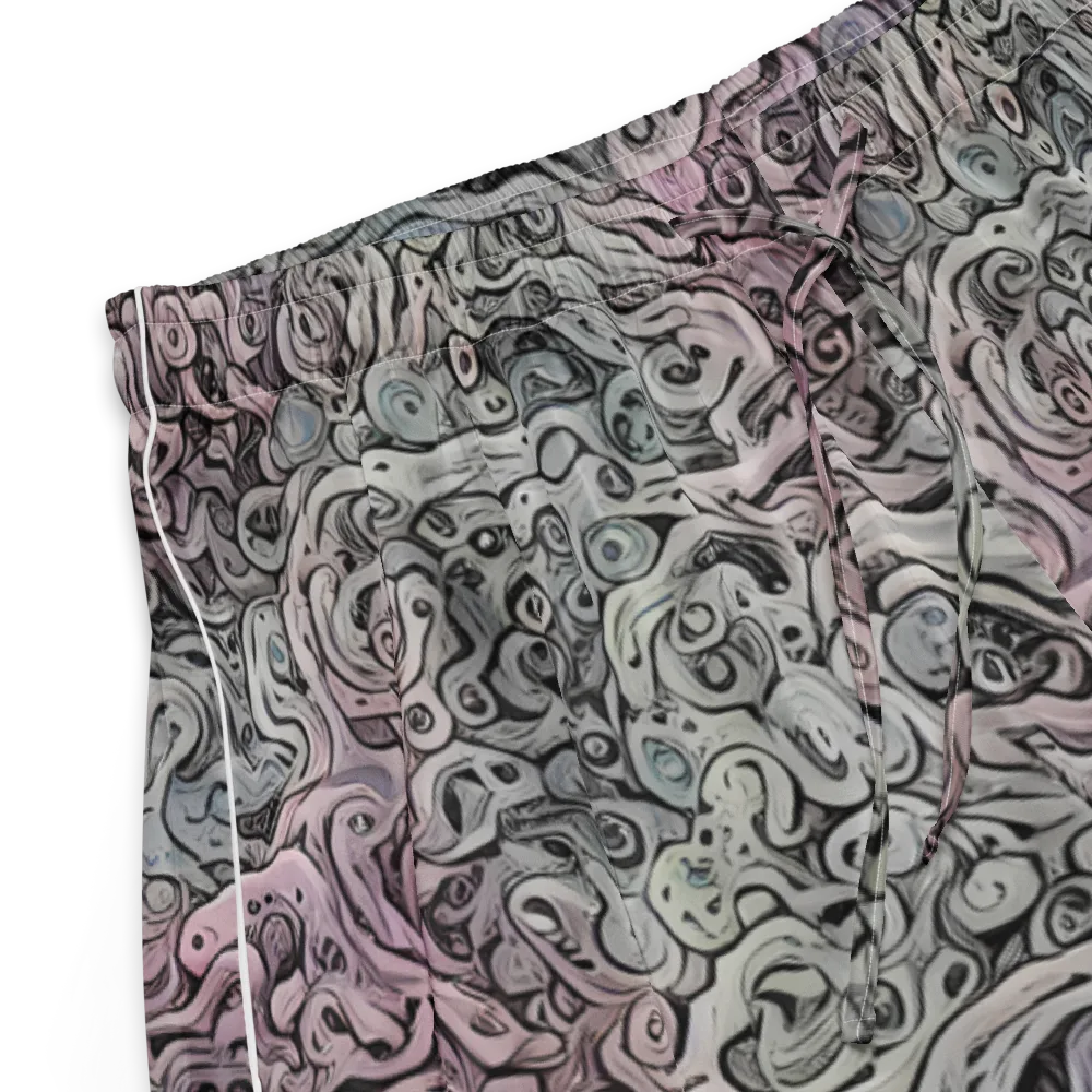 Pastel Vortex on Women's Pajama Shorts — Product details