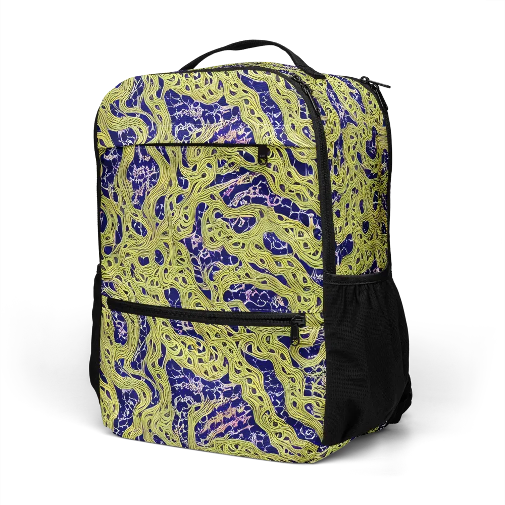 Midnight Marrow on Utility Backpack — Left Front