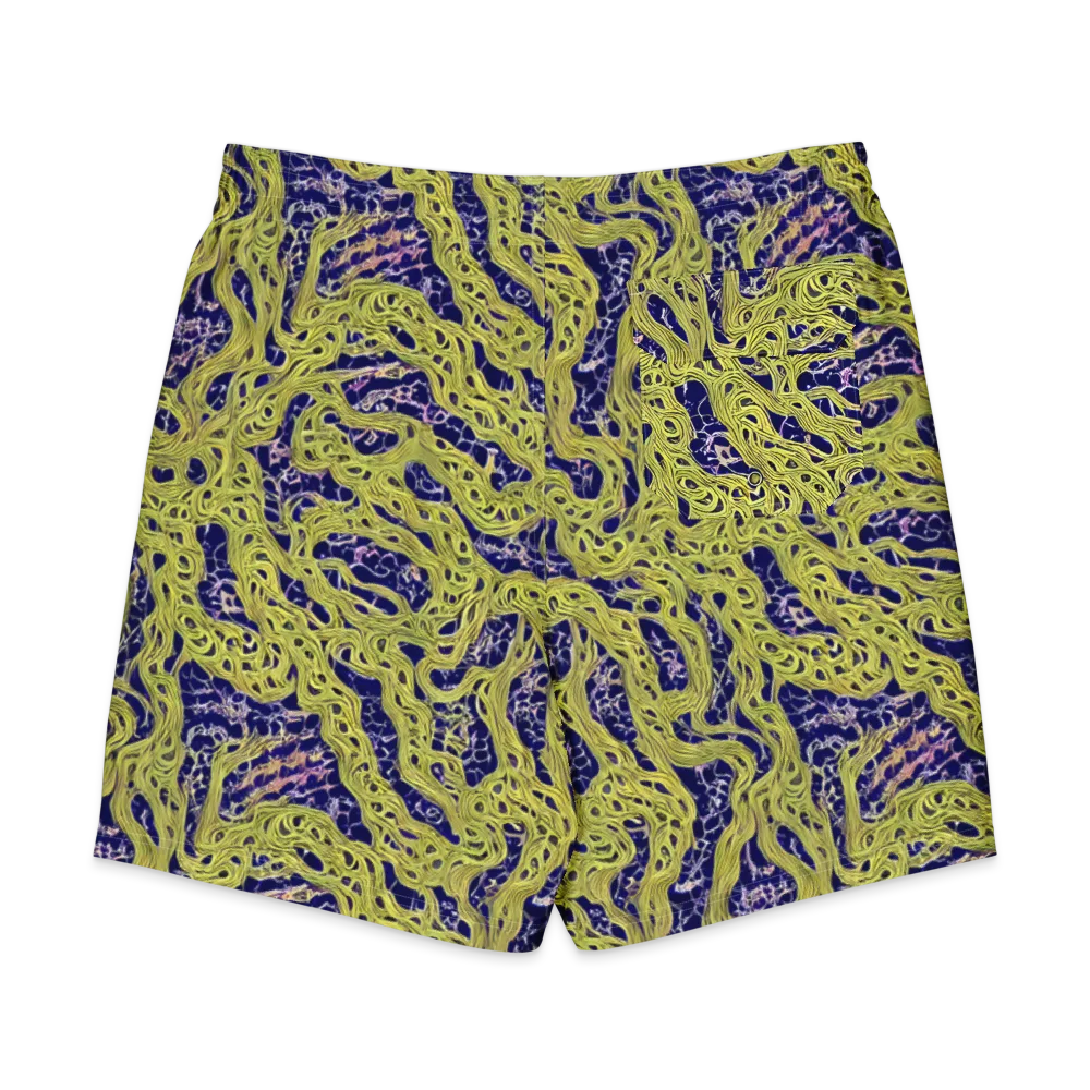 Midnight Marrow on Men's Board Shorts — Back