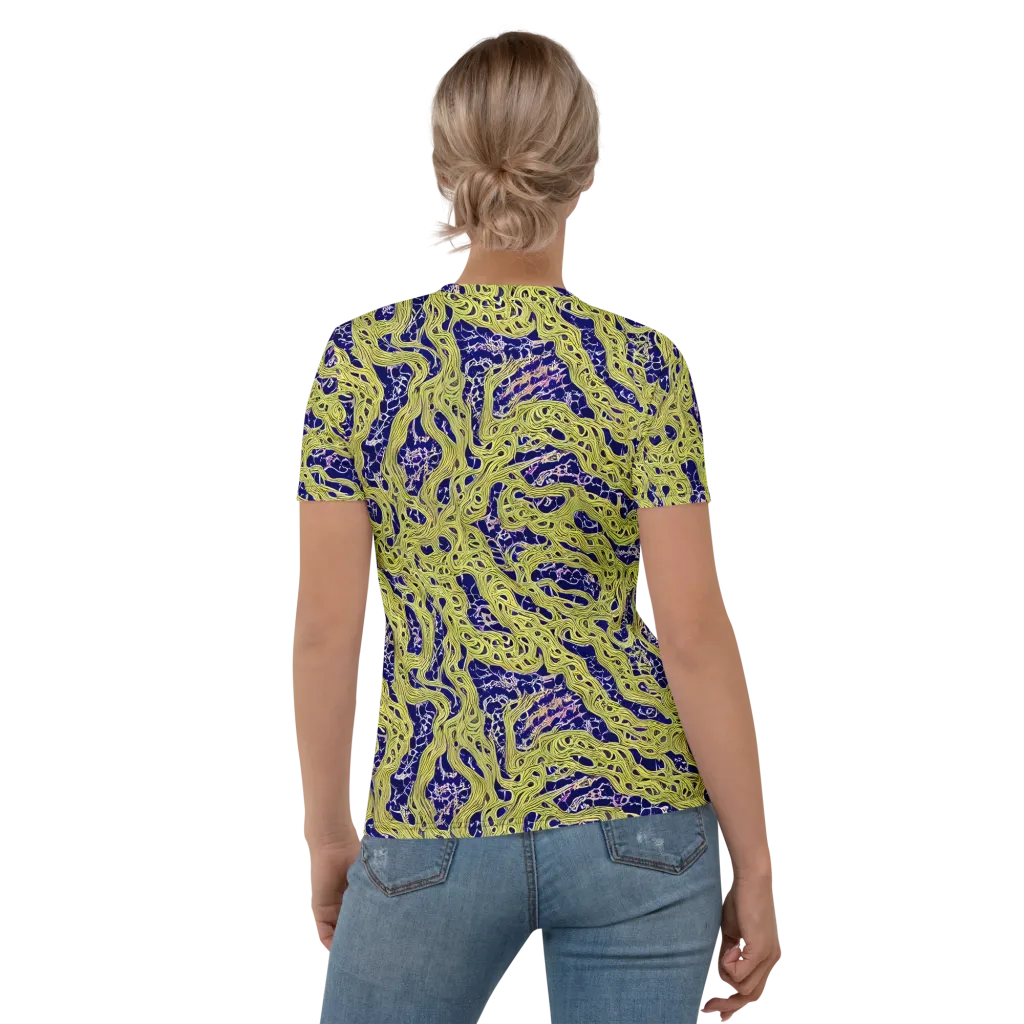 Midnight Marrow on Women's Crew Neck T-Shirt — Back