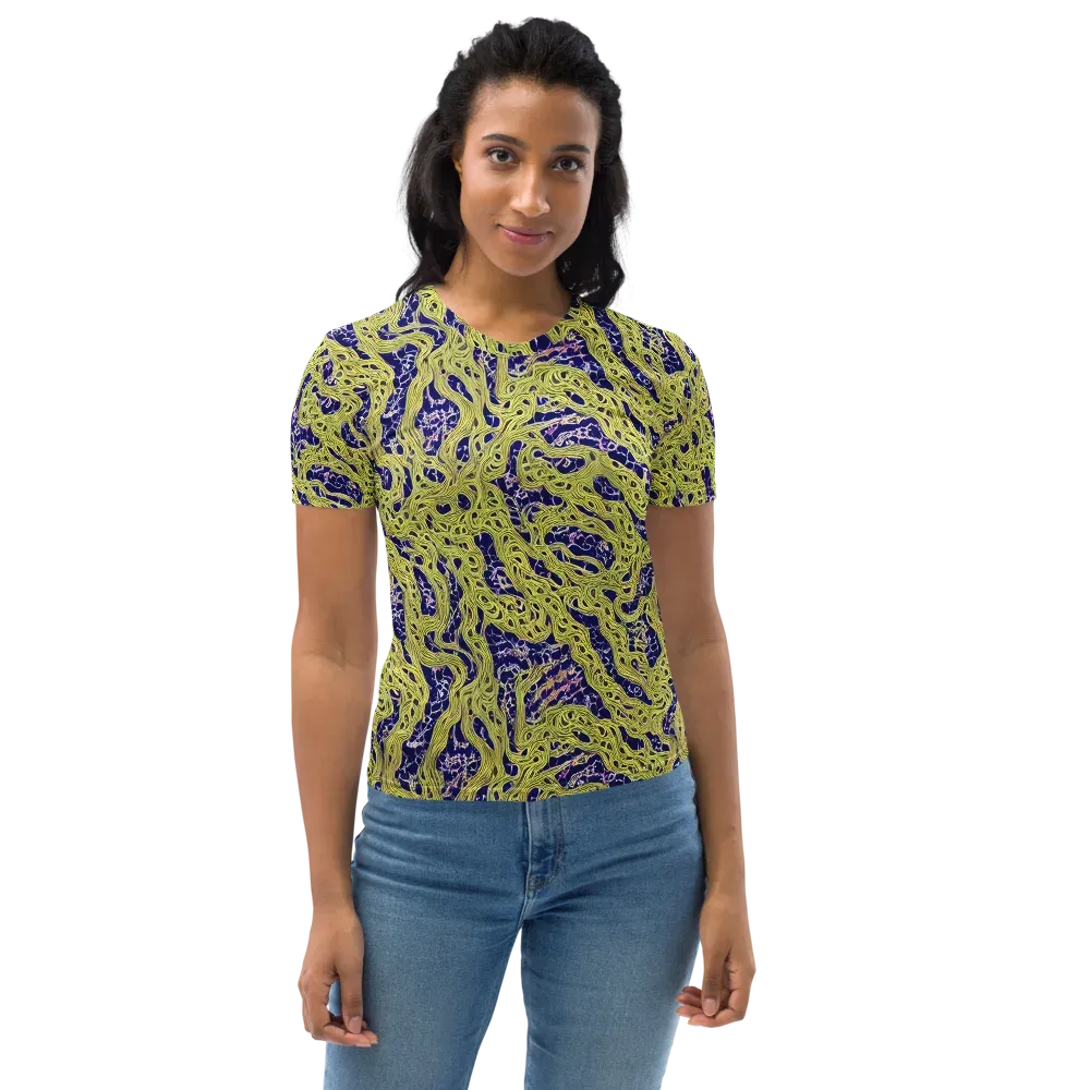 Midnight Marrow on Women's Crew Neck T-Shirt — Front