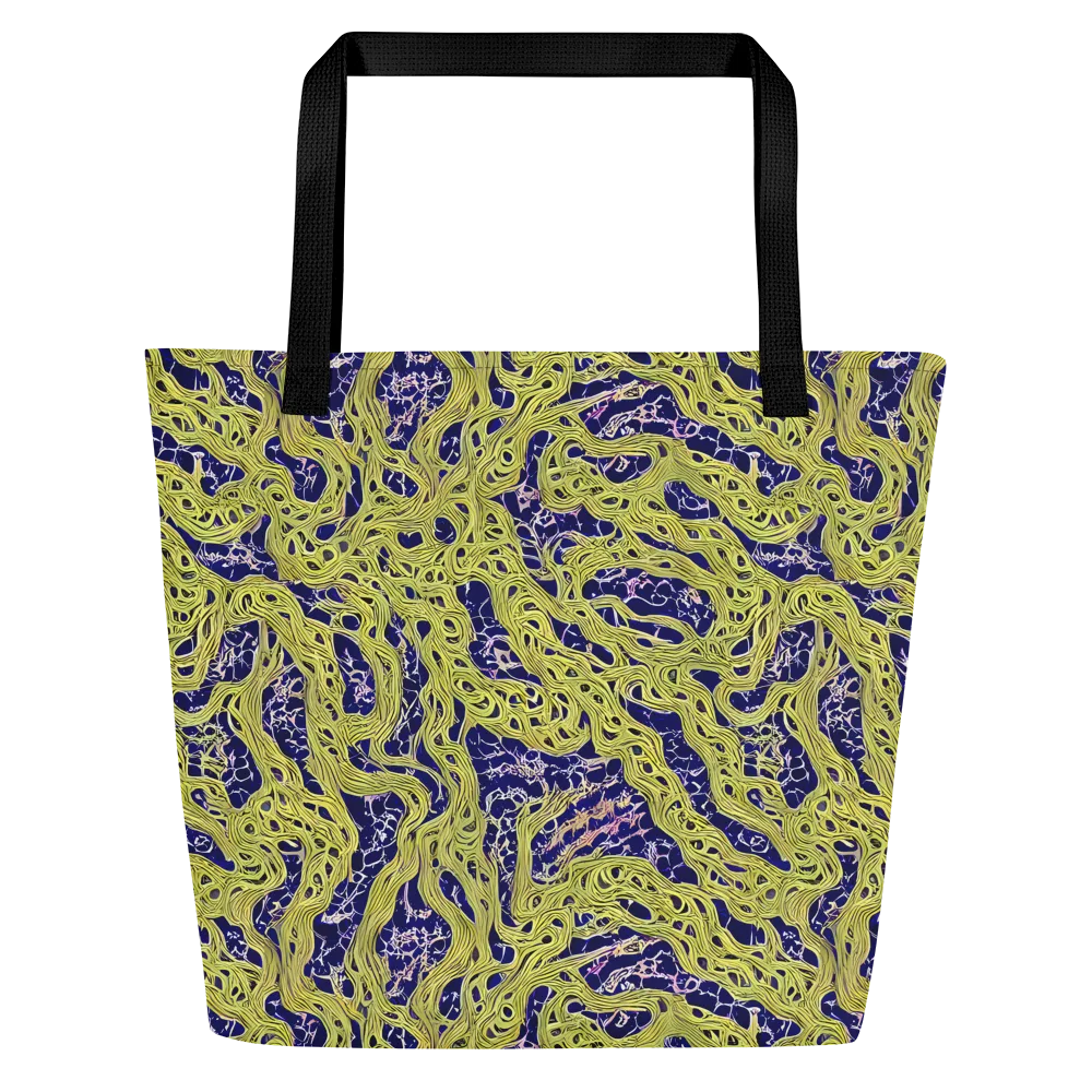 Midnight Marrow on Large Tote Bag W/ Pocket — Front