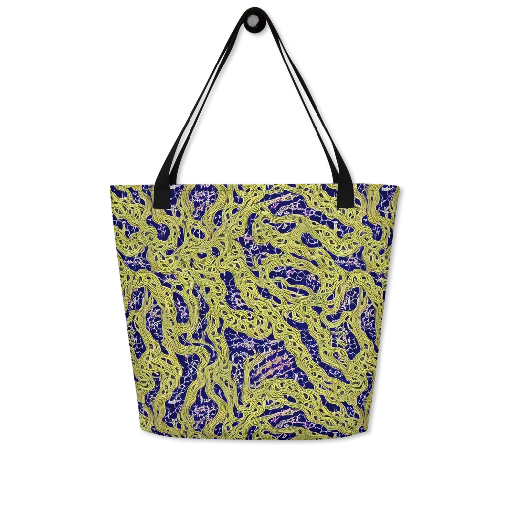 Midnight Marrow on Large Tote Bag W/ Pocket — Front