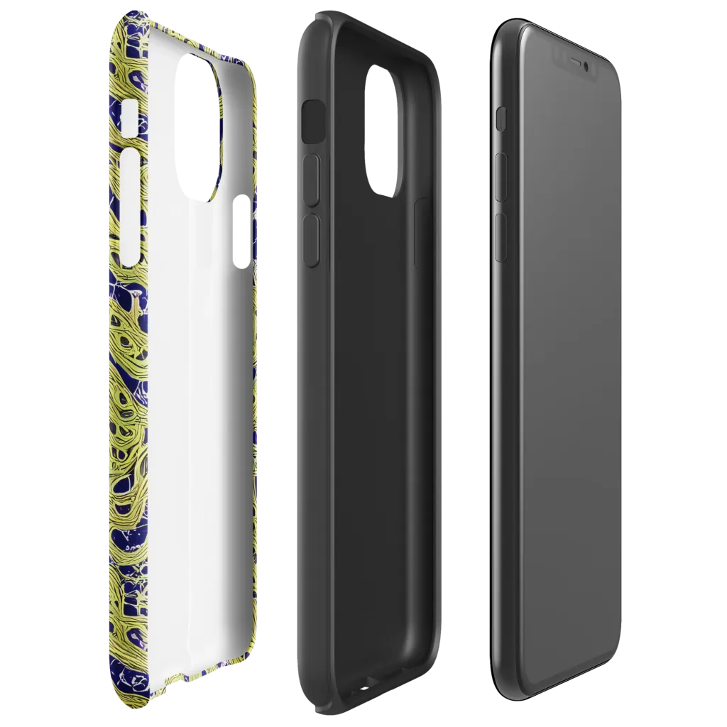 Midnight Marrow on Tough Case for iPhone® — Right