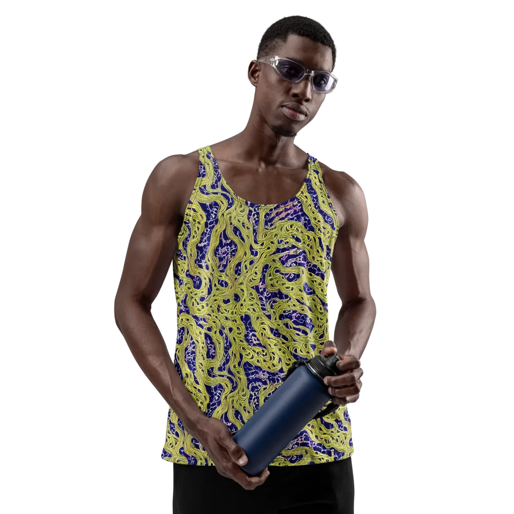 Midnight Marrow on Men's Tank Top — Front