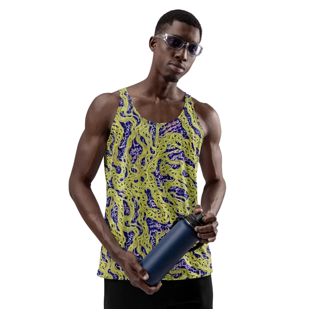 Midnight Marrow on Men's Tank Top — Front