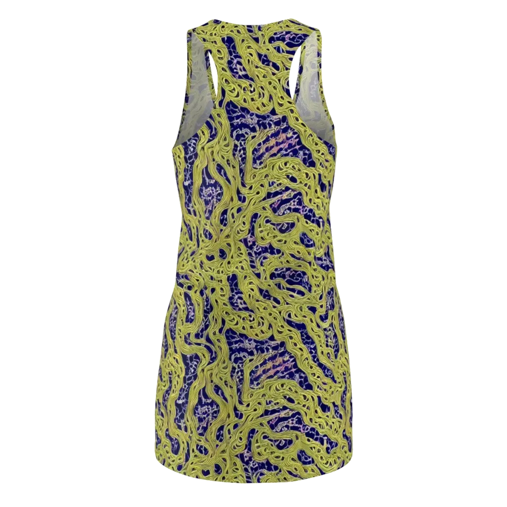 Midnight Marrow on Racerback Dress — Back