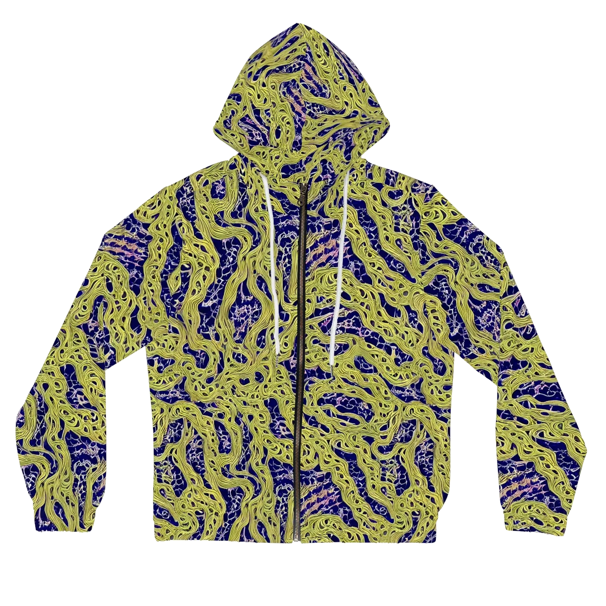 Midnight Marrow on Women's Full-Zip Hoodie — Front