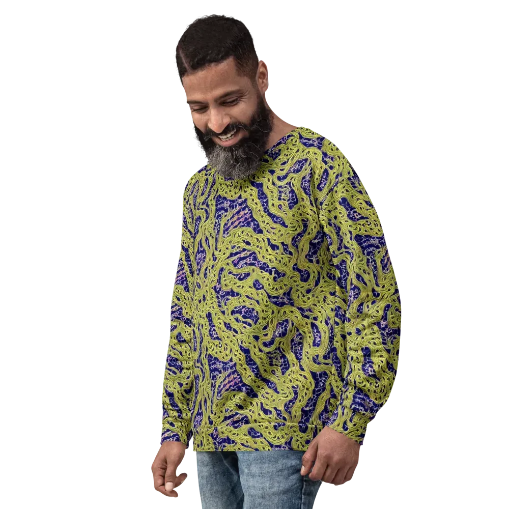 Midnight Marrow on Sweatshirt — Left Front