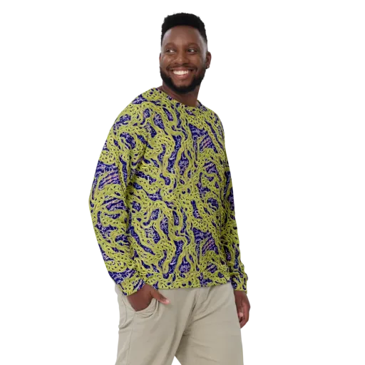 Midnight Marrow on a Sweatshirt