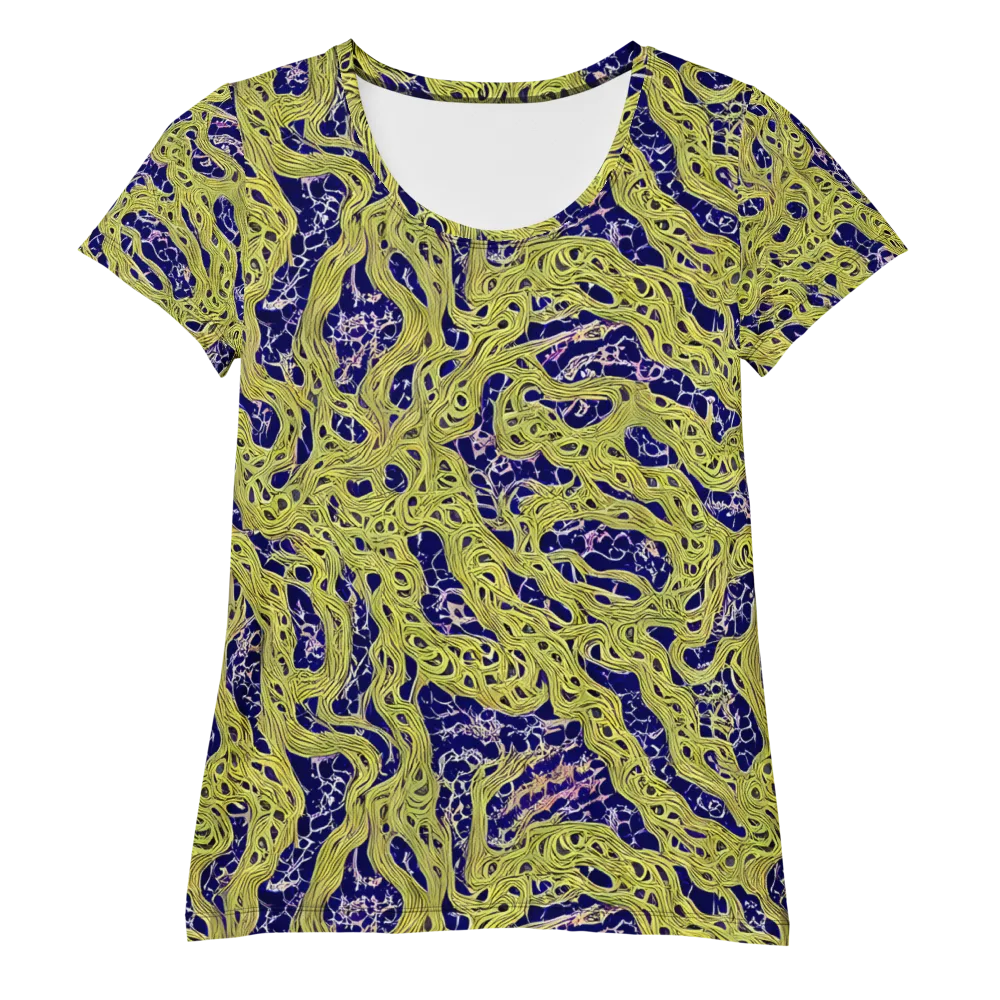 Midnight Marrow on Women's Athletic T-Shirt — Front